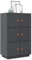 Annlera Kommode Klassische Hochschrank Aufbewahrungsschrank Mehrzweckschrank Highboard Buffetschrank Beistellschrank Wohnzimmerschrank Minimalistischer Optik Grau 67x40x108,5 cm