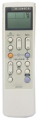 XINFUTE Mando a distancia RAR-35Z para aire acondicionado Hitachi RAR-21Z RAR-22Z RAR-24Z