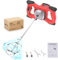 IMAYCC New Cement Mixer, 2100W Paddle Mixer, Concrete Mixer with 6 Speed, Plaster Mixer, Paint Mixer, Mixing Paddle for Drill, Concrete Tools, Ideal for Mixing Feed, Plaster, Paint, Cement,Mortar etc.