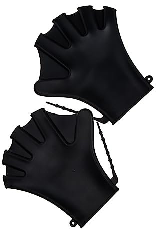 Toyvian Verstellbare Silikon Schwimmhandschuhe Mit Paddeln Rutschfestes Poolzubehör Für Erwachsene Wasseraktivitätsgeeignet Komfortabel Formstabil Für Schwimmtraining Und Wassersport