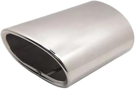 Auto Endrohrblenden Auspuffendrohr Silberfarben Für BMW 3er 318 E90 E91 320d 318d 318i E92 E93 X3 F25 20i 28i E83 2.0i | Silber