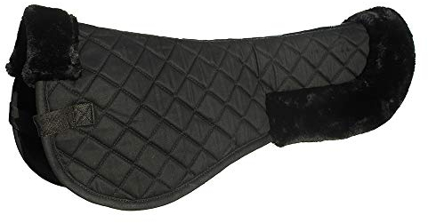 Rhinegold 0 Comfort Sattelunterlage, Pony-Schwarz Schabracke