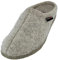 HAFLINGER Walktoffel Alaska Wolle Filzpantoffel Hausschuh Steingraumeliert, Gr. 44