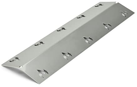 Grillrost.com Das Original Edelstahl Brennerabdeckung - 350x105mm - extra stark 1,5mm - passend für viele Grills