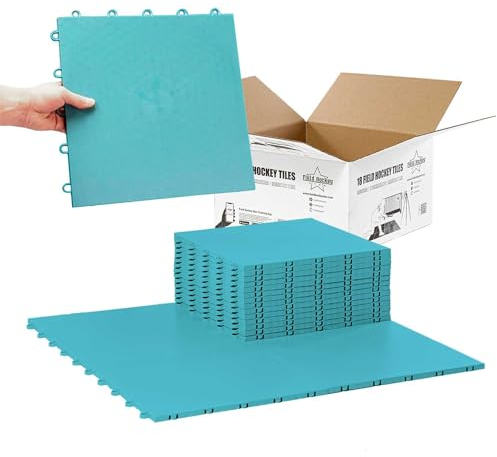 Field Hockey Star Flooring 18 Tiles - Field Hockey Training aid Surface Indoor Outdoor