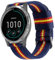 ESTUYOYA Correa de Reloj España Compatible con Garmin Vivoactive 4/Forerunner 255/265/Venu 3/Venu 2, Pulsera 22mm de Nylon colores Bandera de Española azul Otan