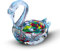 Gocce di Murano Adorno de centro de mesa con forma de animal de cristal fabricado en Italia, elaborado artesanalmente según la tradición de los artesanos de Murano, vidrio soplado con reflejos