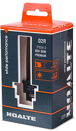 HOALTE D2R Xenon Brenner White Performance 5800K - Scheinwerferlampe D2R Xenon Lampe Auto HID - Brenner Ersatzbirne 1 Stück