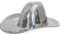 Antikas - Obstschale, Oval, Aluminium, glänzend, Hutform