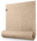 Sidorenko moderner Tischläufer aus Filz beige - 150x40cm - Abwaschbare Tischdecke mit Leder Label - Skandinavischer Tischband Deko - Tisch Filzläufer für draußen