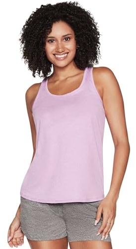 Skechers Women's Godri Swift Tunic Tank T Shirt, African Violet, M UK