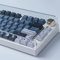 Hyekit Premium Acrylic Keyboard Clear Cover Protector 68 Key Mechanical Keyboard Dust Cove Anti-Cat for MAD68 HE/Keychron K6/Nj68/FL680 (12.28'' x 4.01'' x 0.90'')