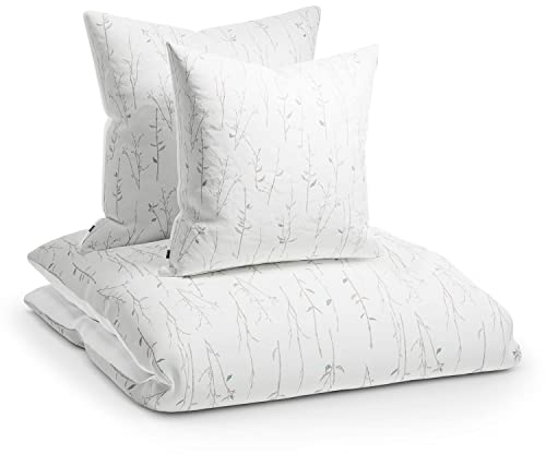 sleepwise Bettwäsche 200x200 Sommer Bettwäsche 3tlg- ÖKO-TEX, Traumhaft Weich, Atmungsaktiv, Bügelfrei & Knitterfrei - Bettbezug Set aus gebürsteter Mikrofaser mit 65x65cm Kissenbezüge