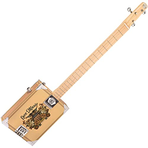 LACE ELECTRIC CIGAR BOX GUITAR - AMERICANA - 3 STRING