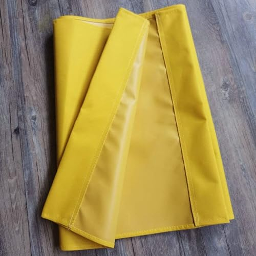 Ersatz-Stofftuch für Garten, Terrasse, Liegestuhl, Strand, Outdoor, Camping, Klappstuhl, Oxford-Segeltuch, 115 x 43 cm, Farbe: Gelb
