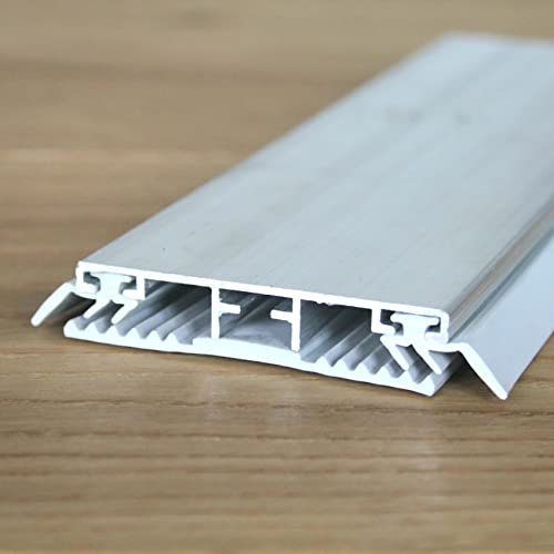 Löffert® UNIVERSAL-Profil Aluminium 60mm für 16mm Stegplatten HKP Polycarbonat (7000mm)