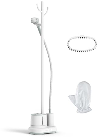 Rowenta Origin Home Stiratore Verticale ed Appendiabiti, Design minimal, Riscaldamento rapido in 45-Secondi, Vapore continuo fino a 42 g/minuto, IS3274D1