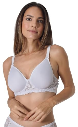 Sassa Spacer BH Famous Embroidery 29001 Gr. 100F in Weiss