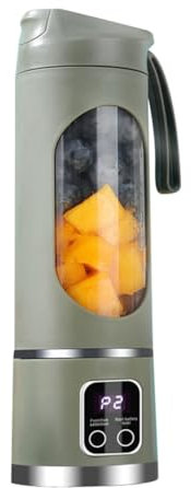 Torribala Licuadora Portátil Exprimidores Eléctricos Mezcladores de Frutas Batidor Recargable por USB Mini Licuadora Exprimidor Personal 12 Cortador 3 Engranajes B