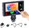 FEELWORLD P6X Kamera feldmonitor 5,5 Zoll 1000Nit Touchscreen DSLR-Kamera Monitor mit 4K 60Hz HDMI2.0 3DLUT HDR Wellenform Aluminiumgehäuse 9:16 Marker