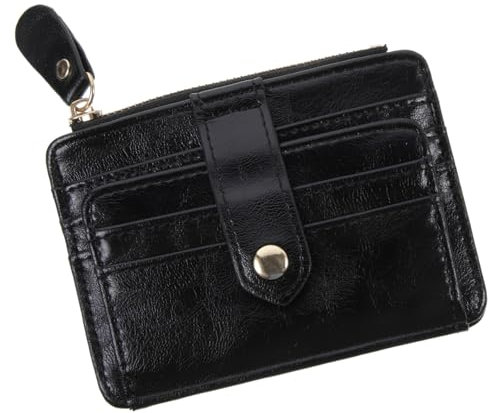 Trousse de toilette Porte-monnaie pour filles Porte-monnaie avec fermeture éclair Portefeuille simple Gland Autocollant Papier peint Maquillage Rose Porte-monnaie pour femmes à main
