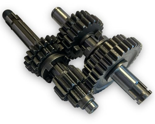 Red Circles YX140 Pit Bike Gearbox - Fits YX140, YX150, YX160, YX170 (DETROIT) - Does NOT Fit Zongshen Z155