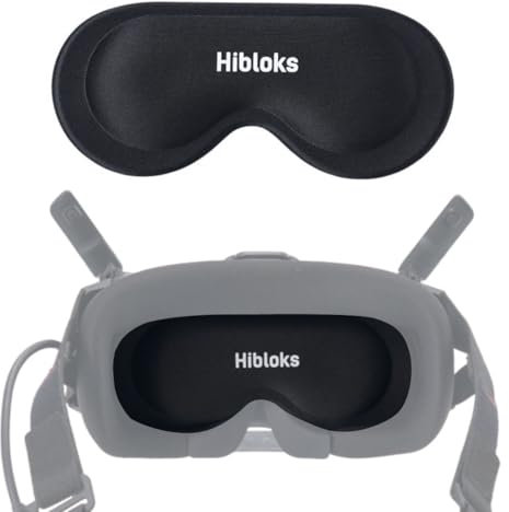 Objektivschutzabdeckung für DJI Neo Goggles N3 Integra Drohnen Zubehör, Objektiv-Schutzabdeckung Matte für DJI Avata 2 Brillen N3 Brillen Staub Schattierungspad