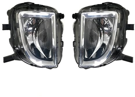 OKIIO Maßgeschneidert Nebelscheinwerfer für VW Golf 6 A6 MK6 Cabriolet GTI GTD,Nebelscheinwerfer für Fahrlicht,Rückfahrscheinwerfer für Auto,Nebelscheinwerfer-Zubehör