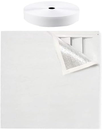 Housse d'isolation de porte de , housse d'aération de avec bande magnétique, housse d'isolation multifonctionnelle pour plafond de pour kits d'isolation de fenêtre d'hiver et