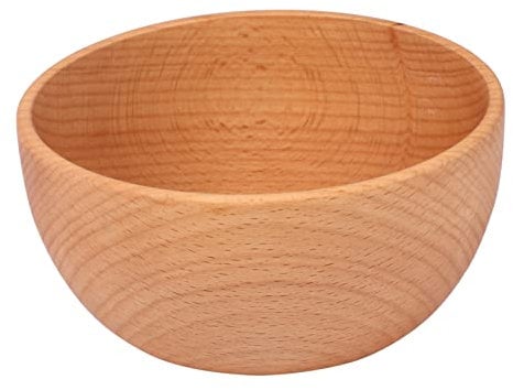 Alipis Ciotola Legno per Insalata per Servire Frutta e Cibo Cucina e Ristoranti Design Rustico e Naturale Perfetta per Snack e Piatti Caldi