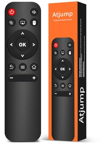 for Mini Projector Remote Replacement,HY320mini Remote Control Compatible with Magcubic HY300Pro,HIPPUS HY300Pro,Aubor HY300Pro,Xgody HY300Pro,Maypug P1 Mini Projector