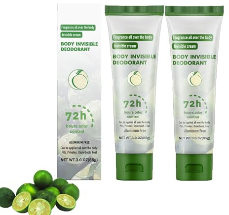 Lot de 2 gels anti-transpirants pour le visage - Anti-transpiration - Déodorant anti-transpiration - Protection contre la transpiration excessive et les odeurs - Efficace contre la transpiration