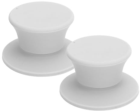 Nab Hub-Adapter für Bandöffner, 1 Paar, Breite Kompatibilität, Feine Verarbeitung, 1/4 Zoll Nab Hub Optischer Wellenadapter für Reparatur (White)