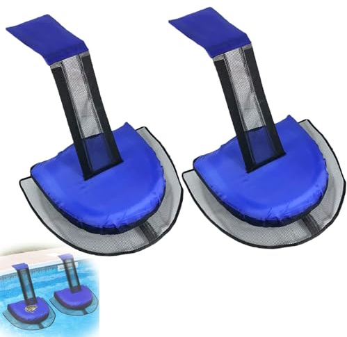 2 Piezas Rampa de Escape de Animales para Piscina, Almohadilla De Escalera De Escape Inflable, Rampas de Escape para Mascotas, Para Salvar Ranas y Todos Animales Pequeños Que Ingresan Piscina (2)