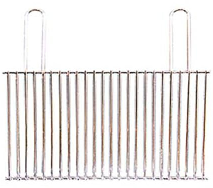 1 PZ GRATICOLA BARBECUE MURATURA OMPAGRILL CROMATA MANICI 2 CM 68X40