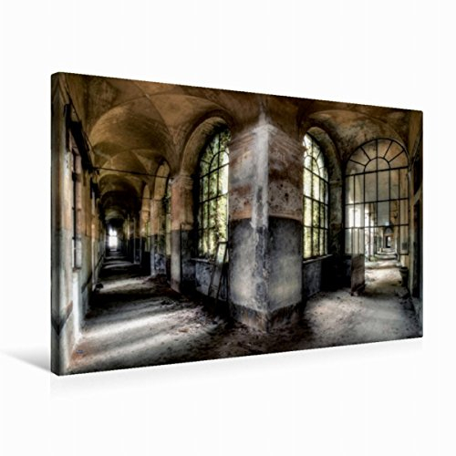 Premium Textil-Leinwand 75 x 50 cm Quer-Format ospedale psichiatrico di r | Wandbild, HD-Bild auf Keilrahmen, Fertigbild auf hochwertigem Vlies, Leinwanddruck von Oliver Jerneizig
