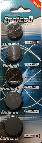 5 X CR2032 DL2032 5004LC CR 2032 Batteries Cells 3V