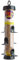 Vogelfutterspender zum Aufhängen für kleine Vögel – Jacobi Jayne® Bigeasy™ kleine Samenvogel-Futterspender für Wild- und Gartenvögel – Eichhörnchenresistente Vogelfutterstation mit integriertem