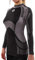 sesto senso Damen Funktionsunterwäsche Shirt Langarmes Top Unterhemd Schnelltrocknend Funktionsshirt Skiunterwäsche Skibekleidung Sportbekleidung Fahrrad Motor THERMOACTIVE L Grau Top