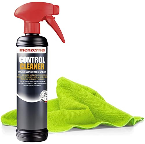detailmate Set - Menzerna Control Cleaner, 500ml - Entfetter + Mikrofasertuch 40x40 cm