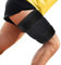 supregear Cuisse Brace Support, Néoprène Manchon de Compression pour Cuisse Blessures Musculaires, Manchon de Compression pour Ischio-Jambiers pour Homme et Femme, Noir