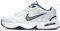 Nike Herren Air Monarch Iv Gymnastikschuhe, White Metallic Silver, 42.5 EU