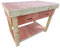 Arbor Garden Solutions Wooden workbench eucalyptus hardwood top with drawers (V.1) (6ft)