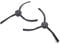 vhbw 2X Spazzola Laterale Compatibile con iLife A4, A4s, A6, V3, V3s, V5, V5s, V5s PRO Robot aspirapolvere - Set spazzole, Nero