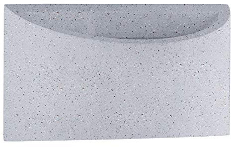 Paco Home Wandleuchte Innen Wandlampe Flur Lampe Indirektes Licht Up Down Effekt G9 Gemütliche Atmosphäre, Leuchtmittel: ohne Leuchtmittel, Farbe: Sandstein-Grau