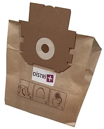 Distri+ - Sac aspirateur compatible ELECTROLUX COMPACT POWER, E16, HARMONY - TORNADO TO2400 à TO2760, SLALOM - ALFATEC... - Pochette de 10 sacs