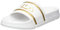 Fila Morro Bay Logo Slipper Wmn, Sandali scorrevoli Donna, White Gold, 37 EU