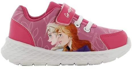 Leomil Frozen ELSA Schuhe ELSA Turnschuhe Mädchen 27, Ideal for Schule und Freizeit, Rot