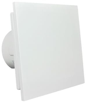 100mm - 4 inch dia Standard Quiet Powerful Bathroom Extractor fan Shower Wall Ceiling Mounted Ventilation Damp Environment Control for 100 mm Ducting Simple Silent Toilet Ventilator Easy to Install