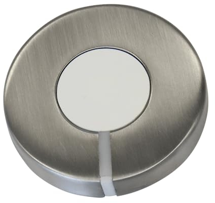 kabelloser RFID-Taster, weiß, Funktaster für eSCHLOSS eSCH300 & eSCH320, für WC-, Büro- & Zimmertüren, Verschließen/Öffnen auf Knopfdruck, mit LED-Statusanzeige